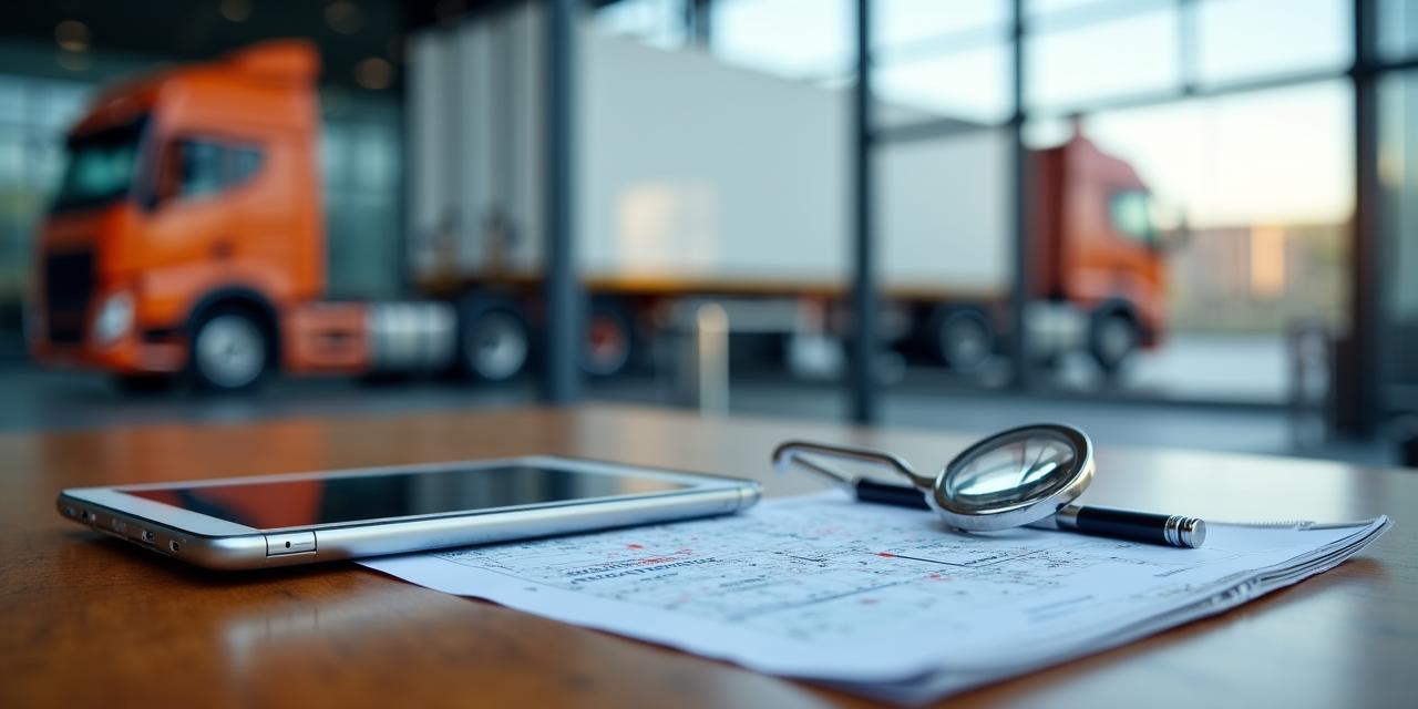 Professional logistics documentation and freight monitoring